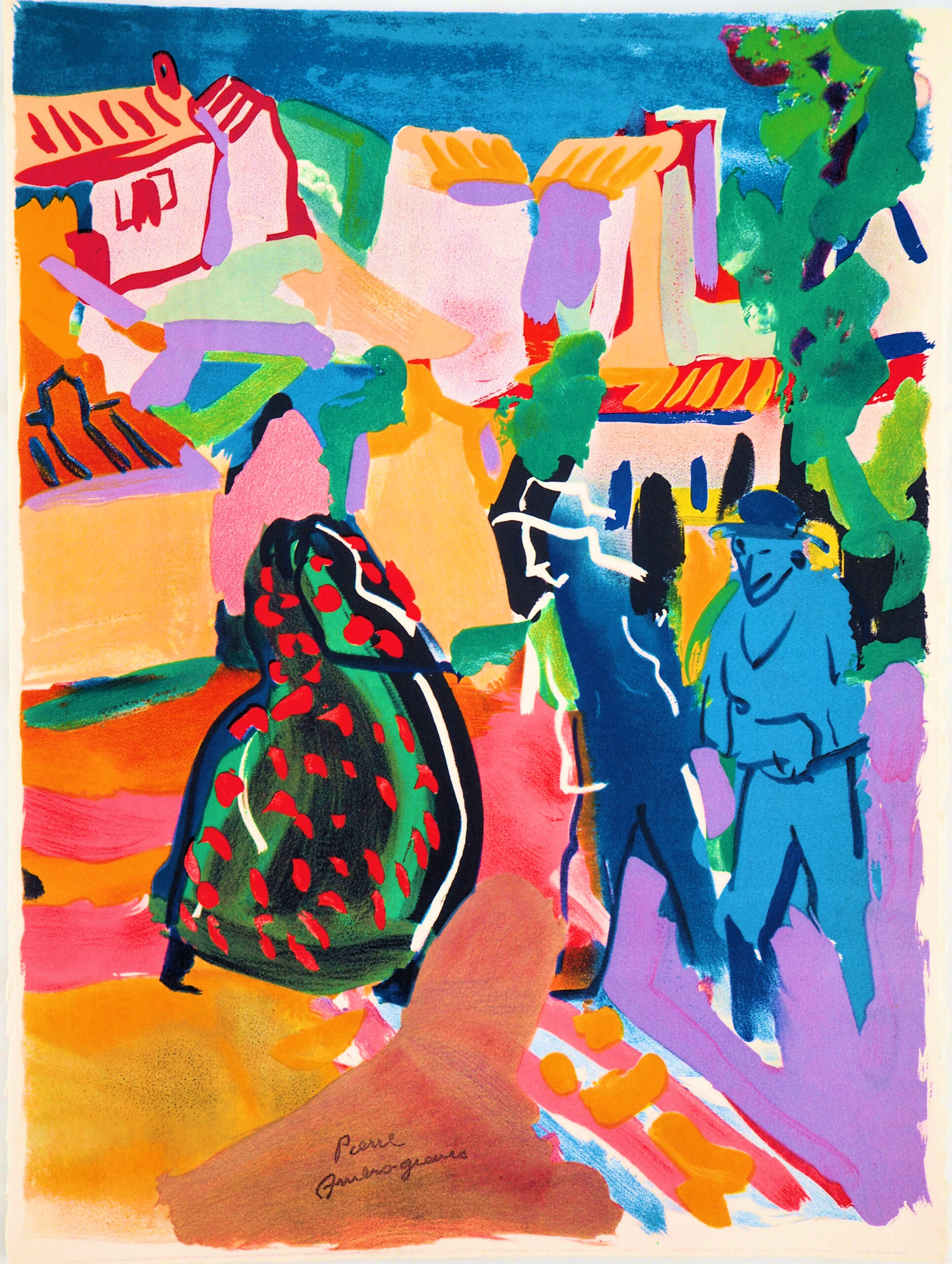 Rencontre au hameau, vue d’ensemble